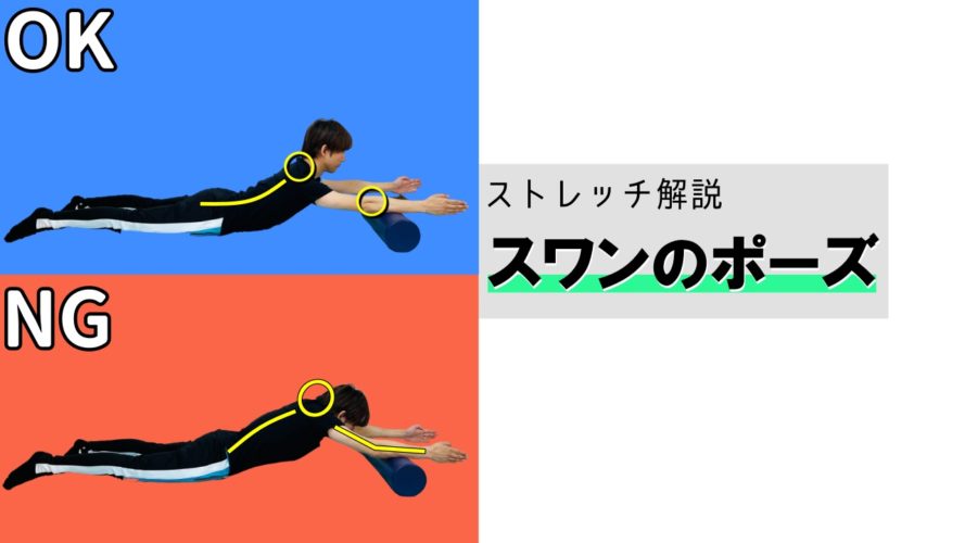 美背中と肩こり解消に効く ポールを使ったスワン ストレッチの学校 You Fit
